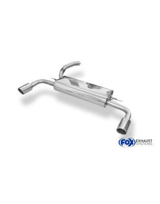 Ford Focus III Fließheck Silenziatore posteriore – 1x90 Tipo 16 destra (Cod. F-FO032005-131)