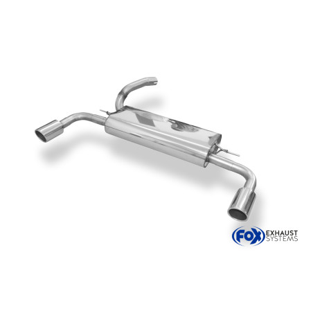Ford Focus III Fließheck Silenziatore posteriore – 1x90 Tipo 16 destra (Cod. F-FO032005-131)
