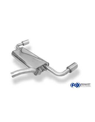 Ford Focus III Fließheck Silenziatore posteriore – 1x90 Tipo 16 destra (Cod. F-FO032005-131)