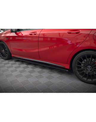 Diffusori minigonne Mercedes A W176/ CLA 117 AMG/ CLA 117 AMG LINE Facelift (Cod. M-ME-CLA-117F-AMG-