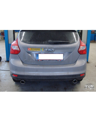 Ford Focus III Fließheck Silenziatore posteriore – 1x90 Tipo 16 destra (Cod. F-FO032005-131)