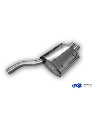 BMW E39 520i/ 523i/ 525i/ 528i – berlina Silenziatore posteriore - (Cod. F-BM031002-008)