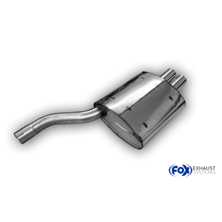 BMW E39 520i/ 523i/ 525i/ 528i – berlina Silenziatore posteriore - (Cod. F-BM031002-008)