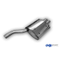 BMW E39 520i/ 523i/ 525i/ 528i – berlina Silenziatore posteriore - (Cod. F-BM031002-008)