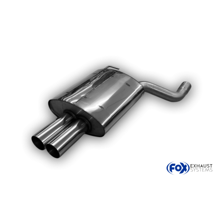 BMW E39 520i/ 523i/ 525i/ 528i – berlina Silenziatore posteriore - (Cod. F-BM031002-008)