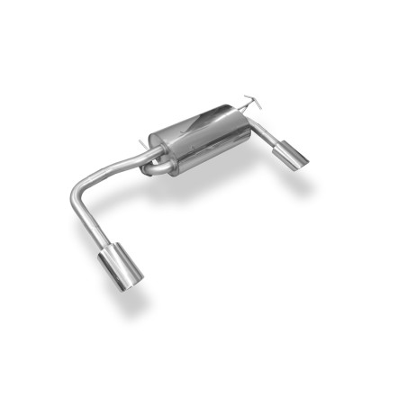 Mitsubishi Outlander CU Silenziatore posteriore con uscite destra e sinistra (duplex) – 115 (Cod. 