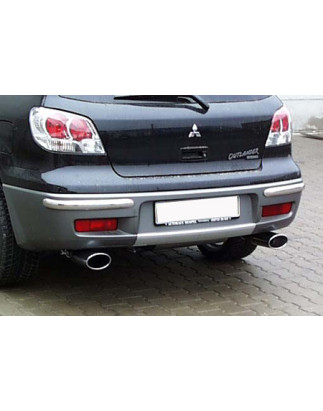 Mitsubishi Outlander CU Silenziatore posteriore con uscite destra e sinistra (duplex) – 115 (Cod. 