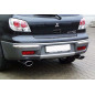 Mitsubishi Outlander CU Silenziatore posteriore con uscite destra e sinistra (duplex) – 115 (Cod. 