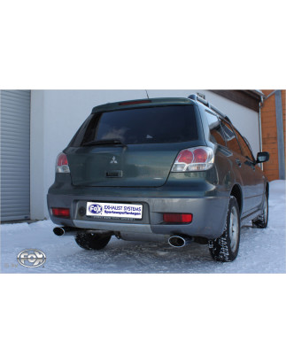 Mitsubishi Outlander CU Silenziatore posteriore con uscite destra e sinistra (duplex) – 115 (Cod. 