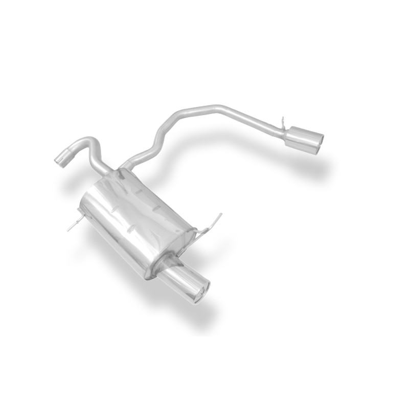 Chrysler PT-Cruiser Silenziatore posteriore con uscite destra e sinistra (duplex) – 1x100 t (Cod. 