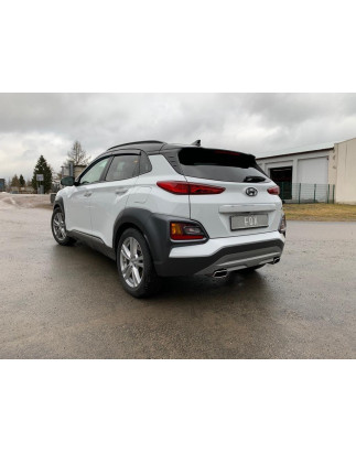 Hyundai Kona 4WD – tailpipes in the bumper Silenziatore posteriore ex (Cod. F-HY210003-671)
