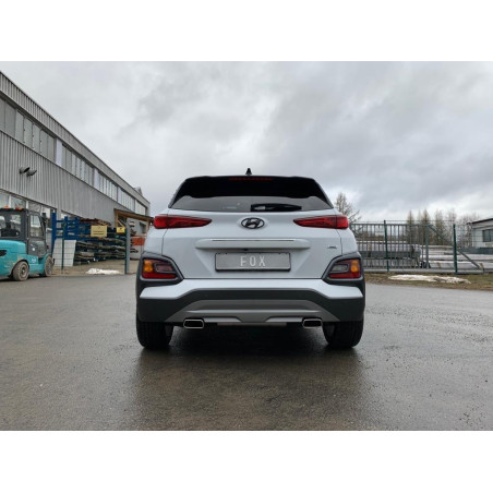 Hyundai Kona 4WD – tailpipes in the bumper Silenziatore posteriore ex (Cod. F-HY210003-671)