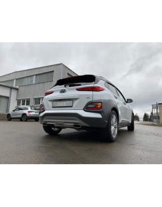 Hyundai Kona 4WD – tailpipes in the bumper Silenziatore posteriore ex (Cod. F-HY210003-671)