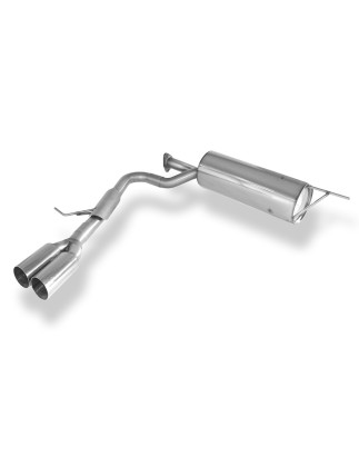 Mitsubishi L200 Tipo KAOT Clubcap 2-doors Silenziatore posteriore sid (Cod. F-MI152001-008)