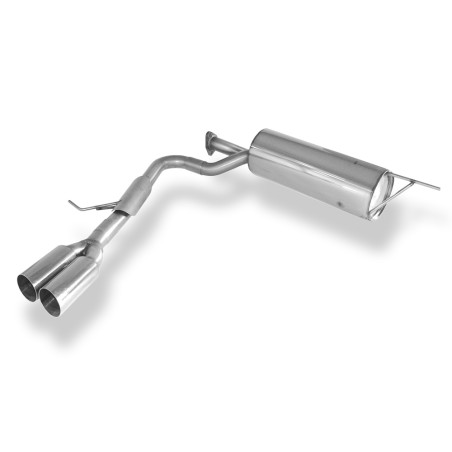 Mitsubishi L200 Tipo KAOT Clubcap 2-doors Silenziatore posteriore sid (Cod. F-MI152001-008)