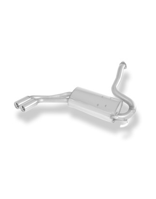 Audi 80/90 Tipo 85 quattro Facelift Silenziatore posteriore – 2x76 tipo (Cod. F-AU010018-068)