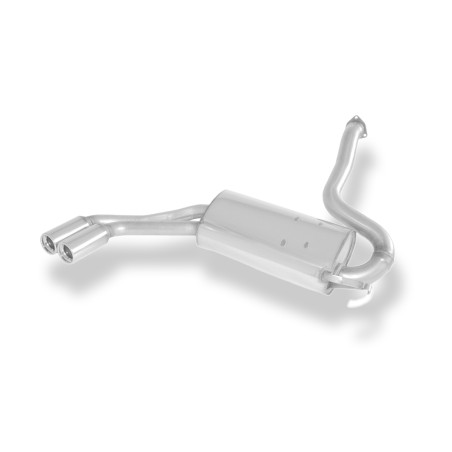 Audi 80/90 Tipo 85 quattro Facelift Silenziatore posteriore – 2x76 tipo (Cod. F-AU010018-068)