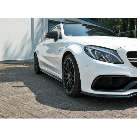 Diffusori minigonne Mercedes C-class C205 63AMG Coupe (Cod. M-ME-C-205-AMG-C-SD1G)