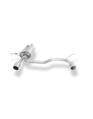 Dacia Duster 4x2 – Facelift Silenziatore posteriore – 1x90 Tipo 16 (Cod. F-DC031011-131)