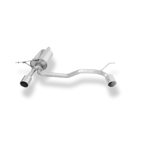 Dacia Duster 4x2 – Facelift Silenziatore posteriore – 1x90 Tipo 16 (Cod. F-DC031011-131)