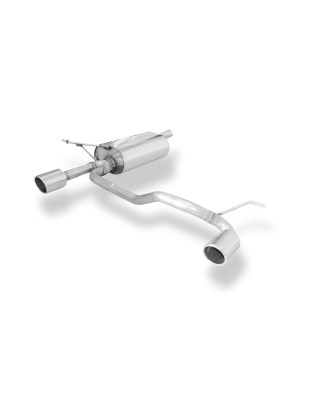 Dacia Duster 4x2 – Facelift Silenziatore posteriore – 1x90 Tipo 16 (Cod. F-DC031011-131)