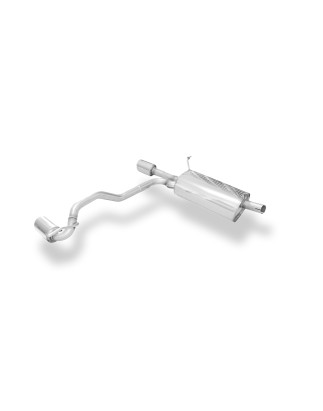 Dacia Duster 4x2 – Facelift Silenziatore posteriore – 1x90 Tipo 16 (Cod. F-DC031011-131)