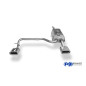 VW Caddy III Silenziatore posteriore con uscite destra e sinistra (duplex) – 160x80 Tipo 53 (Cod. 
