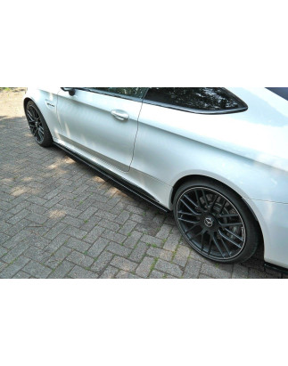 Diffusori minigonne Mercedes C-class C205 63AMG Coupe (Cod. M-ME-C-205-AMG-C-SD1G)