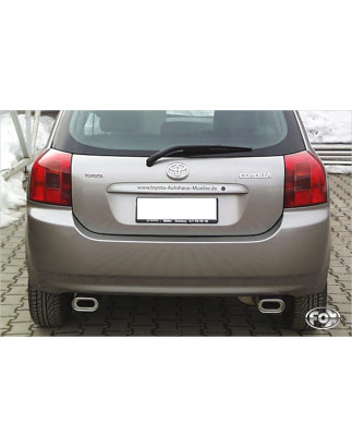 Toyota Corolla E12 – Hatchback Silenziatore posteriore finale destra/sinistra (Cod. F-TO012053-593