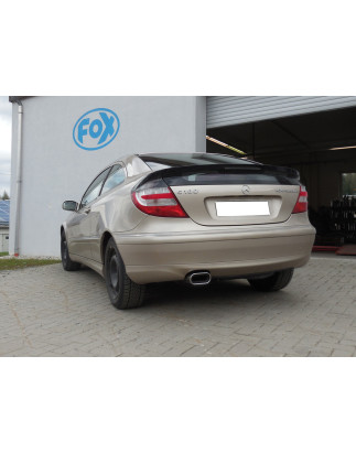 Mercedes C-Klasse Sportcoupe CL203 Silenziatore posteriore – 160x80 t (Cod. F-MB031019-597)