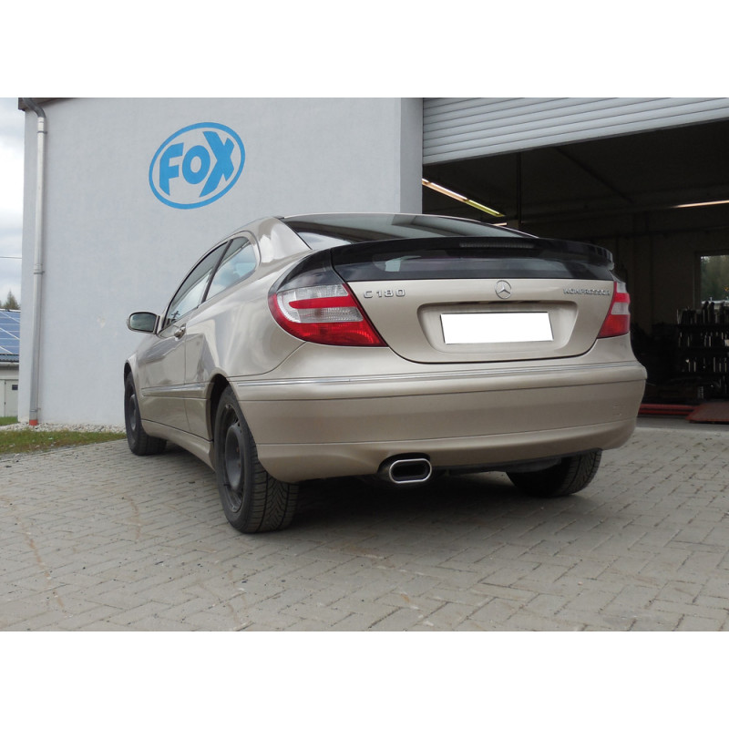 Mercedes C-Klasse Sportcoupe CL203 Silenziatore posteriore – 160x80 t (Cod. F-MB031019-597)