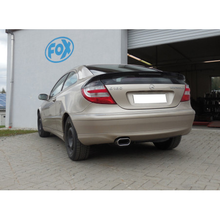 Mercedes C-Klasse Sportcoupe CL203 Silenziatore posteriore – 160x80 t (Cod. F-MB031019-597)
