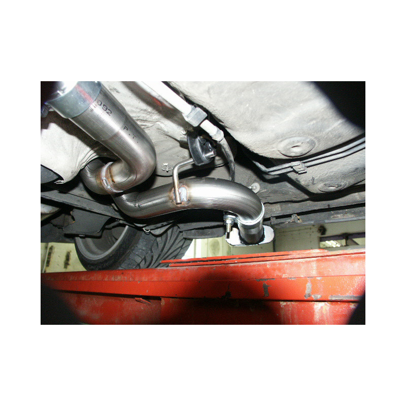 VW Golf IV 3 porte Silenziatore posteriore Side Pipe – 135x80 Tipo 50 (Cod. F-VW053059-563)