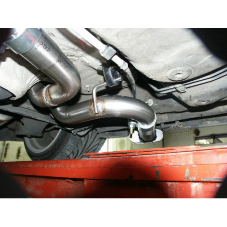 VW Golf IV 3 porte Silenziatore posteriore Side Pipe – 135x80 Tipo 50 (Cod. F-VW053059-563)