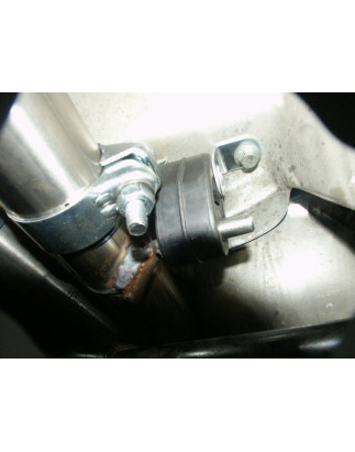 VW Golf IV 3 porte Silenziatore posteriore Side Pipe – 135x80 Tipo 50 (Cod. F-VW053059-563)