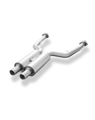 BMW E63/64 645i 650i Silenziatore anteriore (Cod. F-BM120000-VSD)