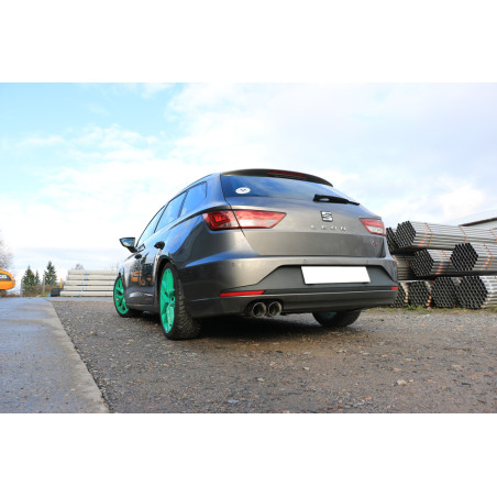 Seat Leon 5F ST – Einzelradaufhängung Silenziatore posteriore – 2x90 (Cod. F-SE042151-292)
