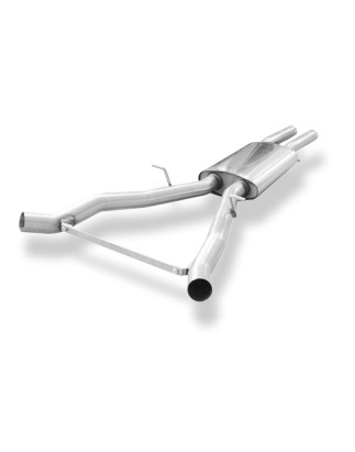 BMW E63/64 645i 650i mid silencer (Cod. F-BM120000-MSD)