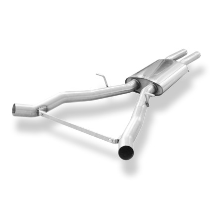 BMW E63/64 645i 650i mid silencer (Cod. F-BM120000-MSD)