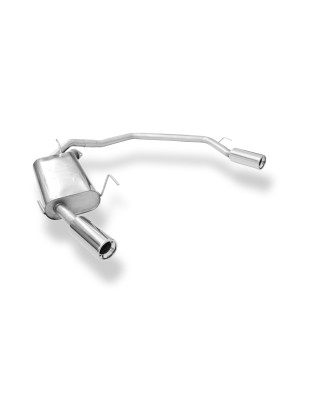 Opel Vectra B Silenziatore posteriore con uscite destra e sinistra (duplex) – 1x90 Tipo 13 (Cod. F
