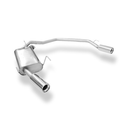 Opel Vectra B Silenziatore posteriore con uscite destra e sinistra (duplex) – 1x90 Tipo 13 (Cod. F