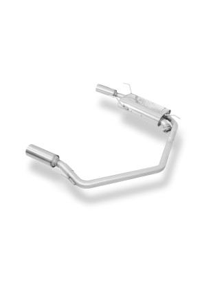 Opel Vectra B Silenziatore posteriore con uscite destra e sinistra (duplex) – 1x90 Tipo 13 (Cod. F
