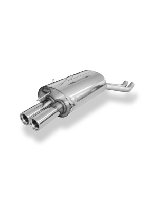 BMW E46 330d/ 330xd Silenziatore posteriore doppia uscita – 2x76 Tipo 1 (Cod. F-BM022162-068)