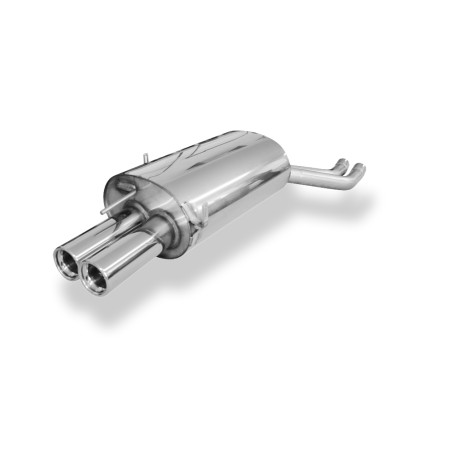BMW E46 330d/ 330xd Silenziatore posteriore doppia uscita – 2x76 Tipo 1 (Cod. F-BM022162-068)