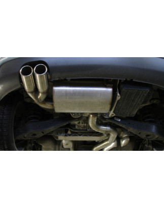 Audi A3 Tipo 8P quattro Silenziatore posteriore Ø70mm – 2x90 Tipo 17 (Cod. F-AU051207-152)