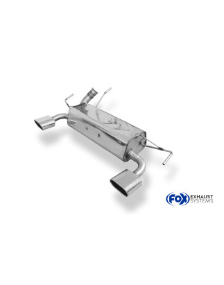 Peugeot 206 RC Silenziatore uscita posteriore destra e sinistra – 135x80 (Cod. F-PE021095-583)