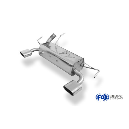 Peugeot 206 RC Silenziatore uscita posteriore destra e sinistra – 135x80 (Cod. F-PE021095-583)