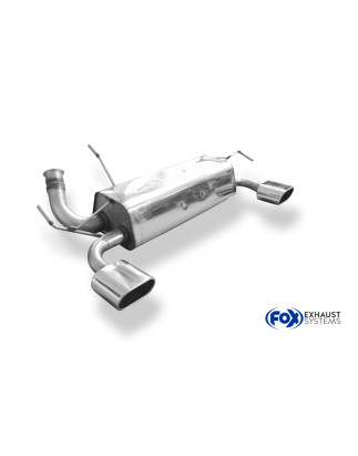 Peugeot 206 RC Silenziatore uscita posteriore destra e sinistra – 135x80 (Cod. F-PE021095-583)