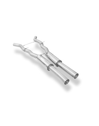 BMW F10 550i Silenziatore anteriore destra e sinistra (Cod. F-BM033050-VSD)