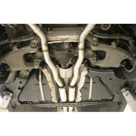 BMW F10 550i Silenziatore anteriore destra e sinistra (Cod. F-BM033050-VSD)